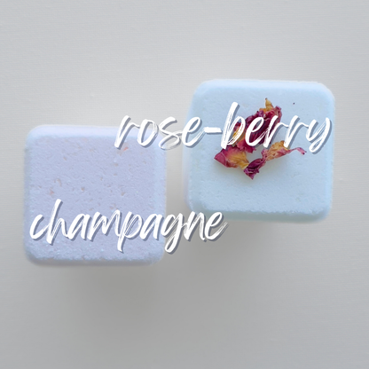 Bubbly Rosé Bath Bomb set | 2pk Bath Treats | Bath Cocktails